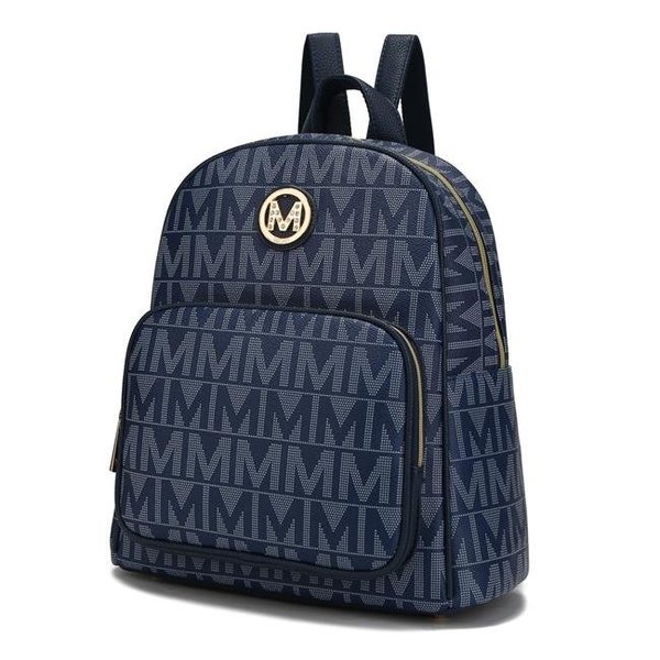 Weird Giraffe Games MKF Collection MKF-BM3383NV Fanny Signature Backpack by Mia K. - Navy MKF-BM3383NV